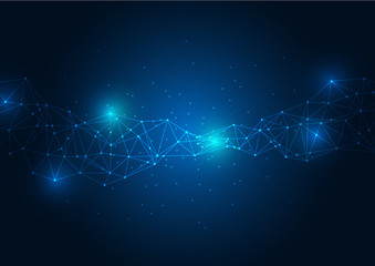 Wall Mural - Technology background.