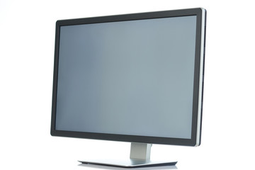 Angle view on pc monitor