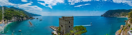 panorama of Monterosso al mare Poster Mural XXL