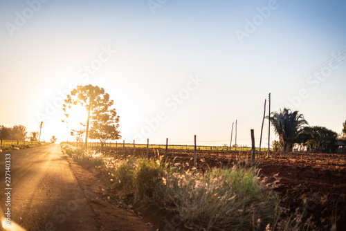 Por Do Sol Na Estrada Buy This Stock Photo And Explore Similar Images At Adobe Stock Adobe Stock