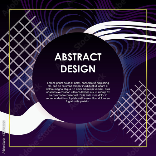 Vector Abstract Background Texture Design Futuristic Poster Banner Yellow Background Purple Black And Blue Stripes Mesh And Shapes Stock Vector Adobe Stock