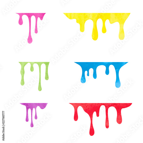 Current paints. Colorful wa...