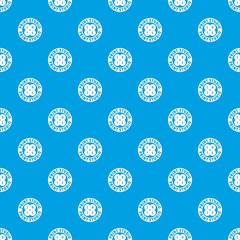 Poster - New print studio pattern vector seamless blue repeat for any use