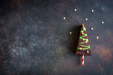 Brownies Christmas Tree