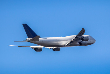 Wall Mural - Passanger airplane taking off