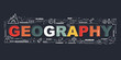 © Bluehousestudio - Design Concept Of Word Geography Website Banner.