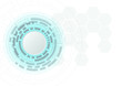 © Konkapp - Abstract futuristic circle technology sci-fi background Hi-tech concept ,Vector Illustration