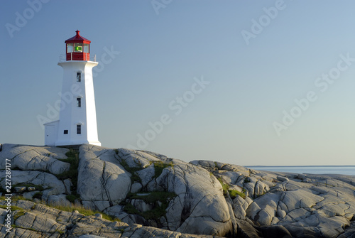 Plakat Peggy&#39;s Cove Lighthouse Nova Scotia Canada