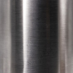 brushed steel plate texture. hard metal material background. reflection surface.