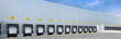 © hacohob - Large distribution warehouse with many gates for loading goods and ramps