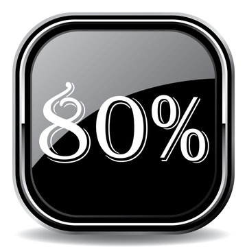 80 percent icon