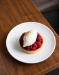 © Luis Garcia - Rasberry tartlet.