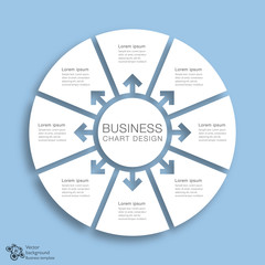 Sticker - Business Chart Design #Vector Graphics