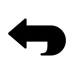 Mail Reply Application Web Interface Software vector icon