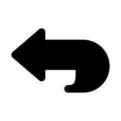 Mail Reply Application Web Interface Software vector icon