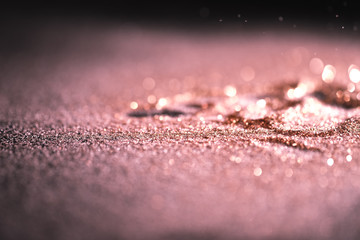 Rose gold pink dust texture abstract background Luxury and elegant with copy space
