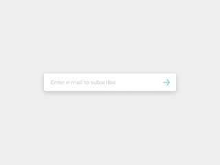 Poster - Minimalist newsletter subscription vector form. Email subscribe simple and clean design.