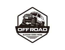 Off Road Car Logo Template
