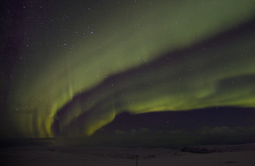 northern lights in northern norway and finland