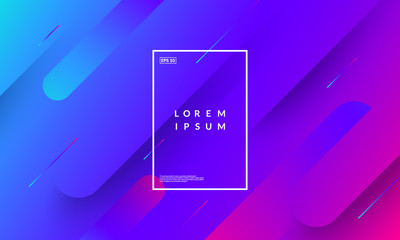 Minimal geometric background. Gradient shapes composition. Eps10 vector.