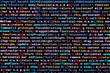 © mehaniq41 - Writing programming code on laptop. Digital binary data on computer screen