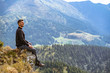 © realstock1 - The happy man sitting on the cliff