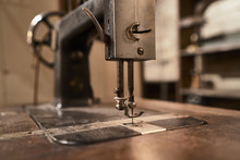Old Sewing Machine Detail