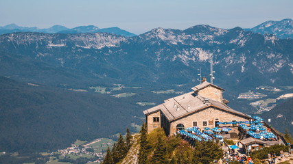 Beautiful alpine view at the Kehlsteinhaus - Eagle s Nest - Berchtesgaden - Bavaria - Germany