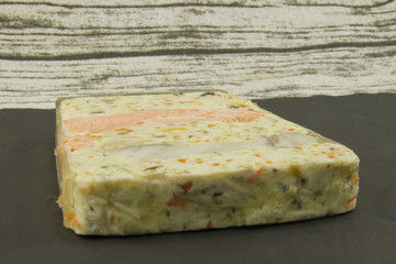 Poster - Terrine de la mer sur une ardoise