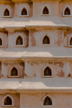 Architectural Detail At The Monkey Palace