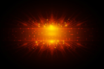 Fototapete - vector digital speed technology concept, abstract background illustration