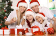 © aletia2011 - big happy family at new years eve