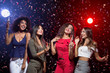 © Prostock-studio - Happy women celebrating New Year at nightclub