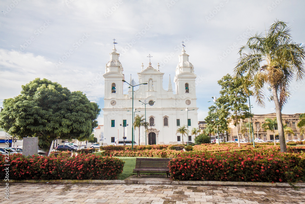 Igreja da Sé e Praça, Belém do Pará - obrazy, fototapety, plakaty 
