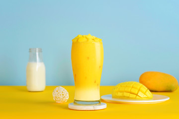 Mango milk shake