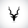 Abstract antelope symbol 