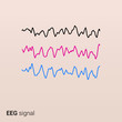 An EEG signal of the brain. Electroencephalography