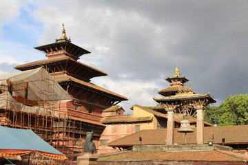 The impressive architecture of Patan Durbar Square