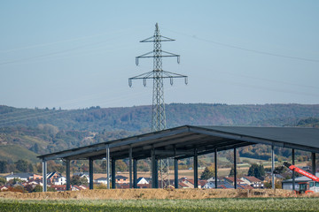 Canvas Print - Stahlbau