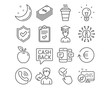 © blankstock - Set of Money transfer, Checklist and Dollar icons. Smartphone sms, Exchange currency and Takeaway signs. Student, Idea and Checkbox symbols. Cashback message, Survey, Usd money. Vector