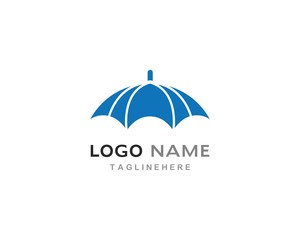 Poster - umbrella logo vector