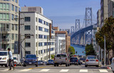 Fototapeta  - View of San Francisco Bay Bridge