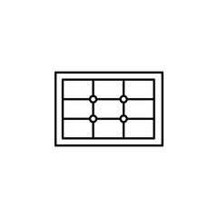 Aufkleber - Smart solar panel icon. Element of smart house icon for mobile concept and web apps. Thin line Smart solar panel icon can be used for web and mobile