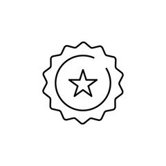 Poster - cap icon. Element of bar for mobile concept and web apps iicon. Thin line icon for website design and development, app development. Premium icon
