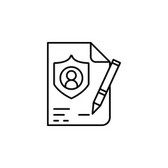 Poster - Controller icon. Element of general data project icon for mobile concept and web apps. Thin line Controller icon can be used for web and mobile