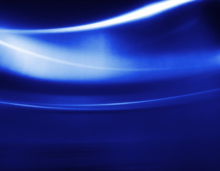 blue abstract background with curve