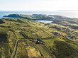 Aerial view of the Cape Clear Island