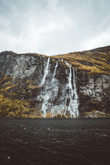 Wall Mural - The fjord of Geiranger