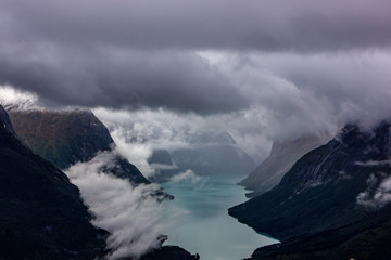 Wall Mural - Fjords view