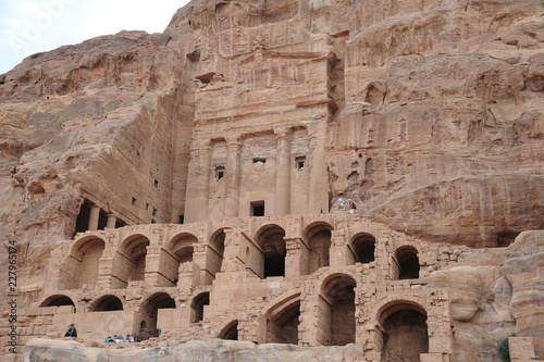 Fotografía Ruins of Petra, Lost rock city of Jordan, Middle East